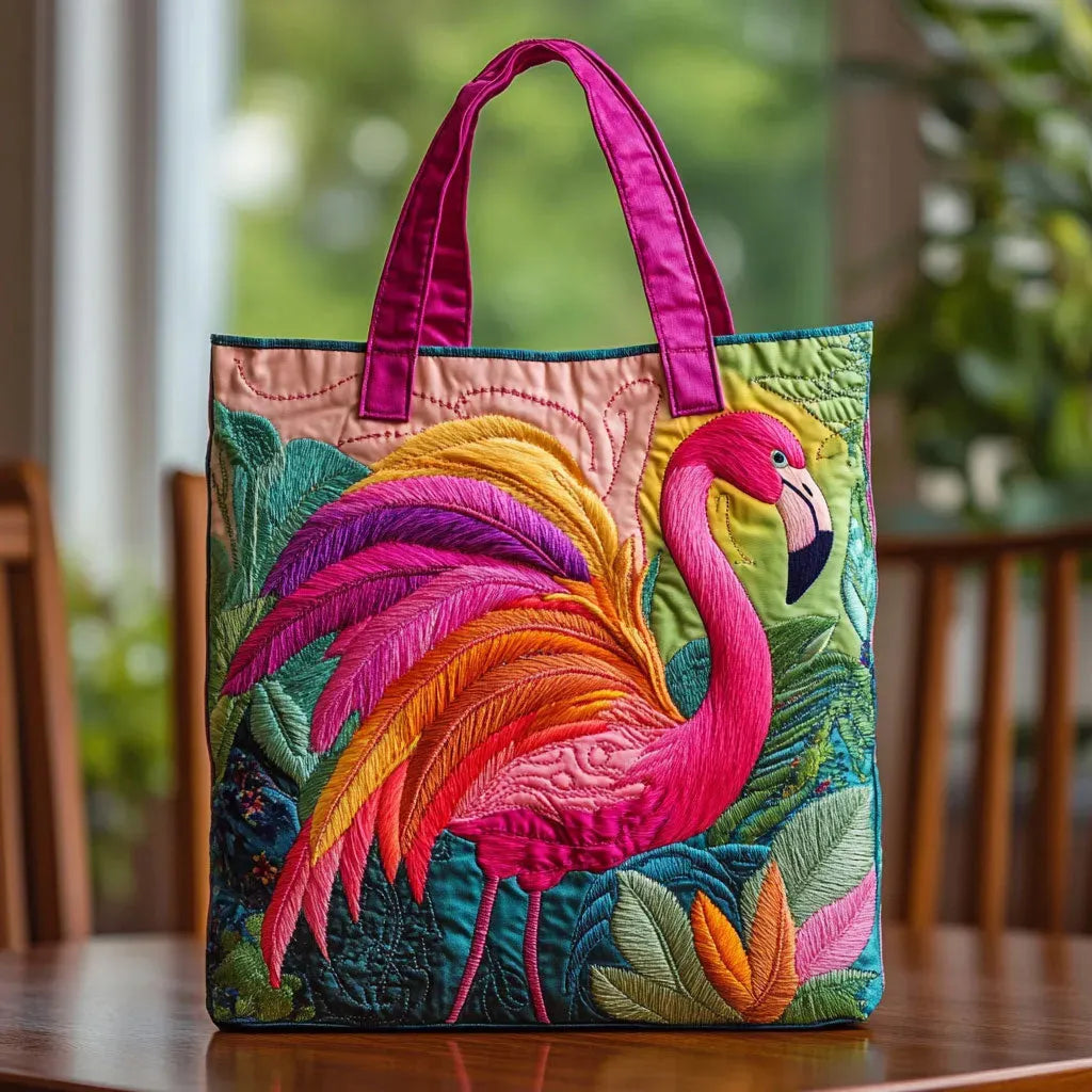 Multicolor Bird Art Tote Bag