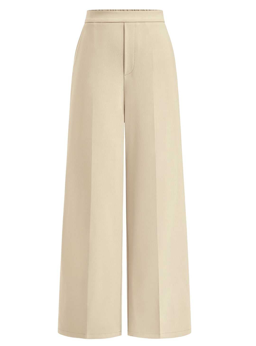 Women's Wide-Leg Work Pants with Pockets