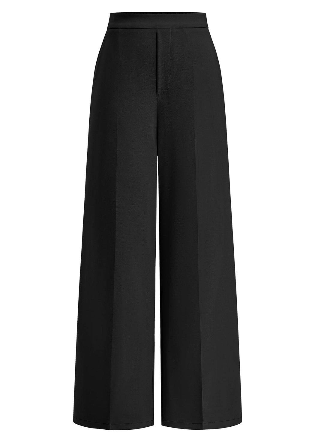 Women's Wide-Leg Work Pants with Pockets