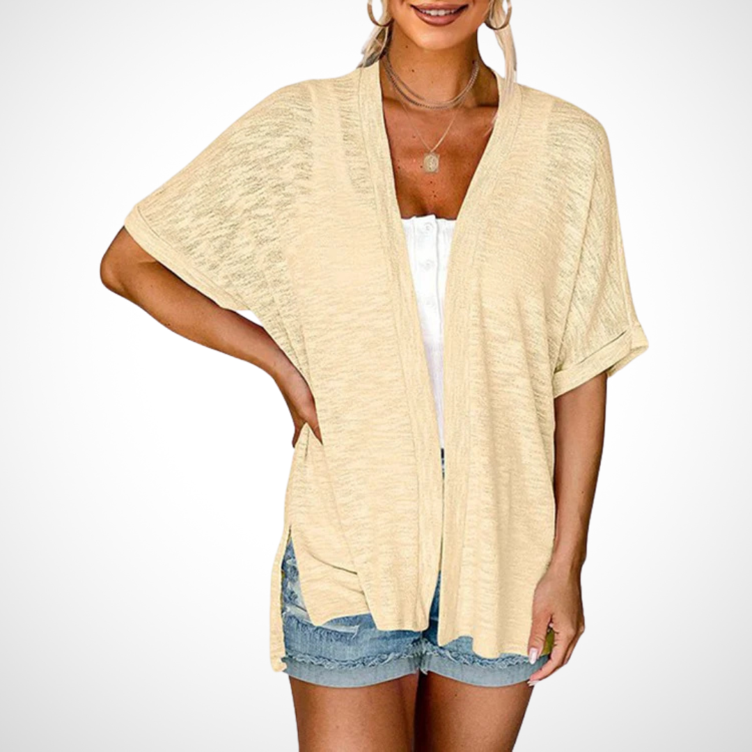 Open-Front Cardigan, Women's Relaxed Fit
