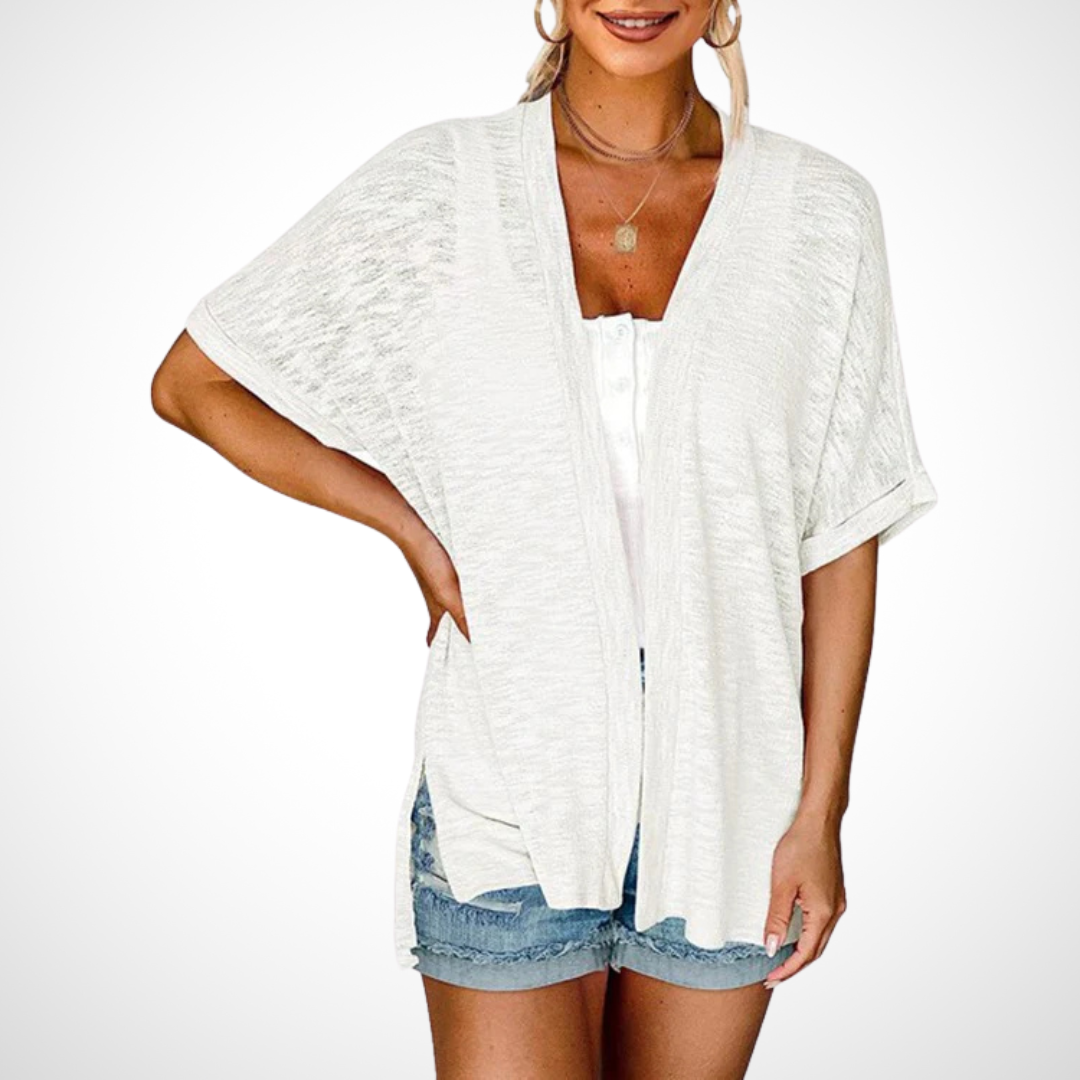 Open-Front Cardigan, Women's Relaxed Fit