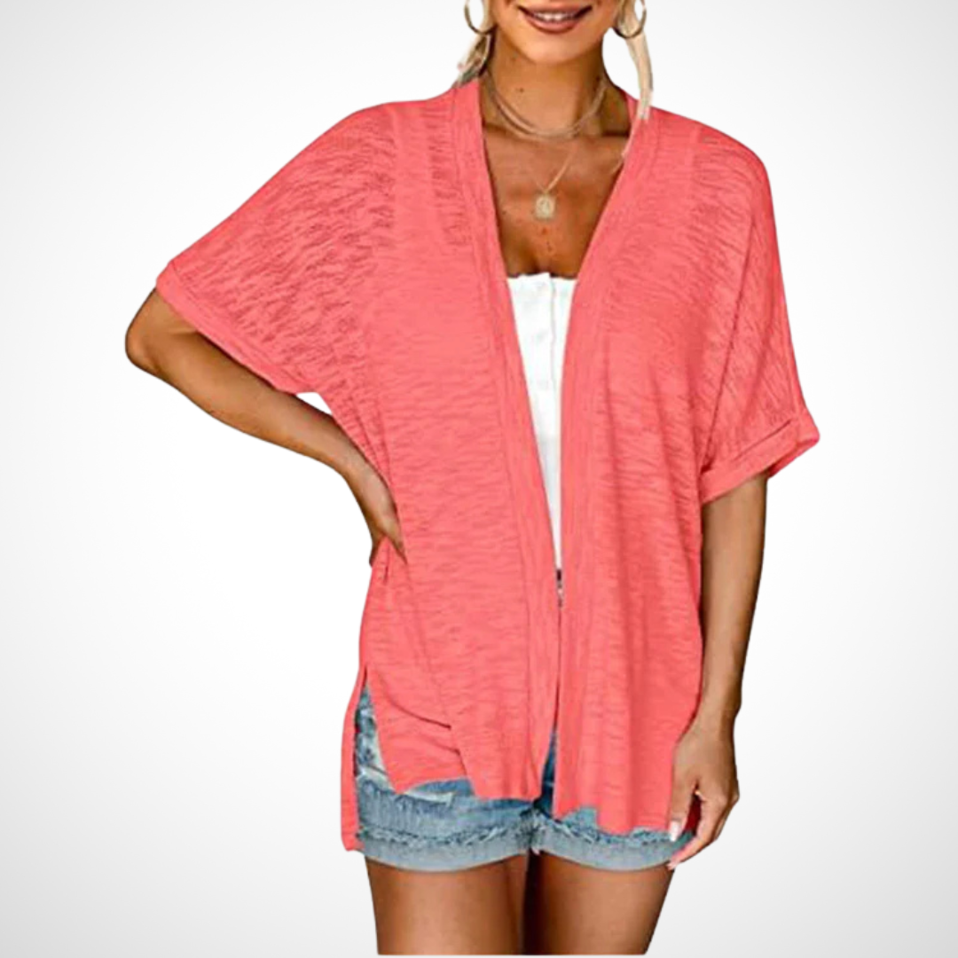 Open-Front Cardigan, Women's Relaxed Fit