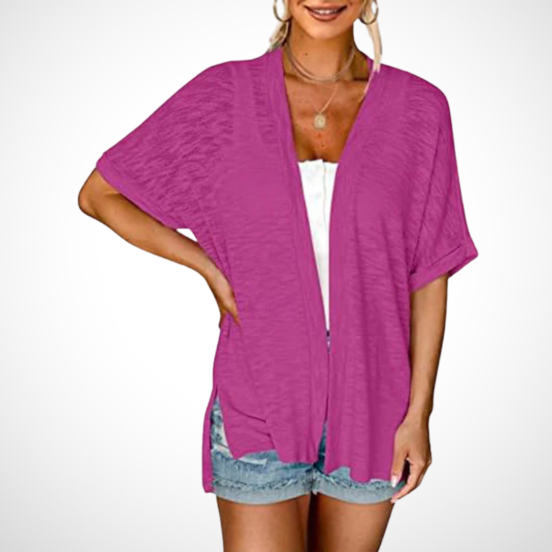 Open-Front Cardigan, Women's Relaxed Fit
