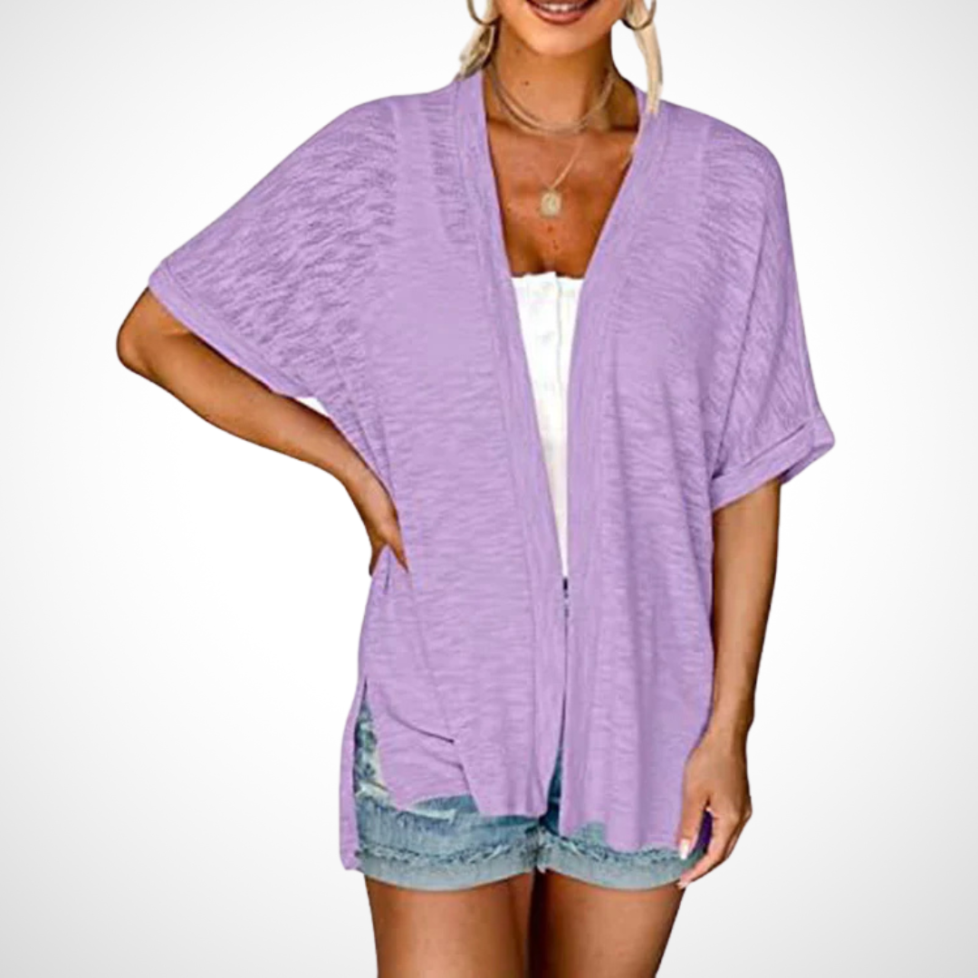 Open-Front Cardigan, Women's Relaxed Fit