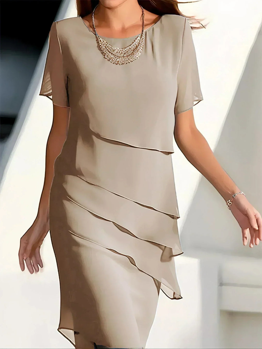 Short Sleeve Dress, Women's Timeless Fit