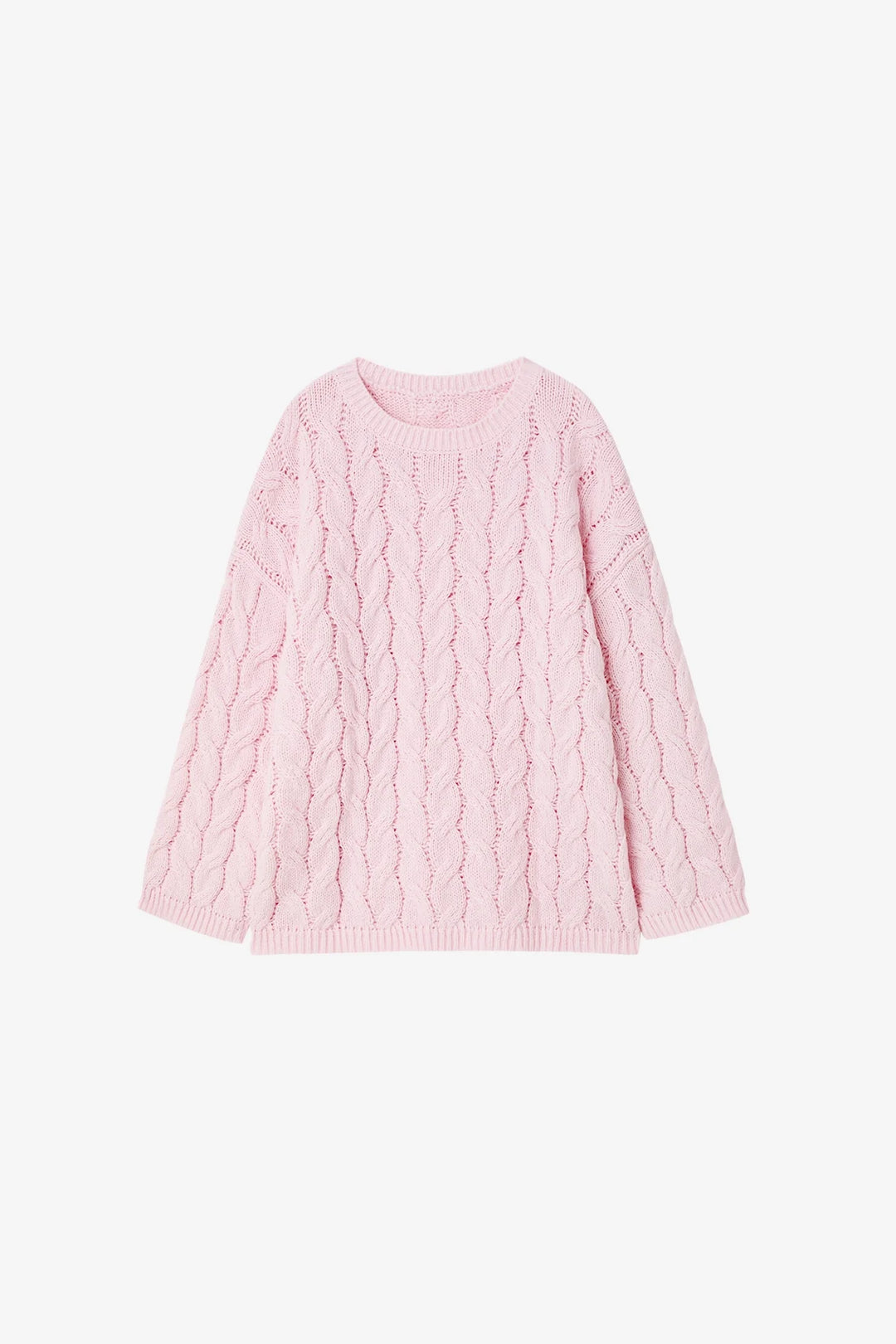Women's Oversized Cable Knit Sweater
