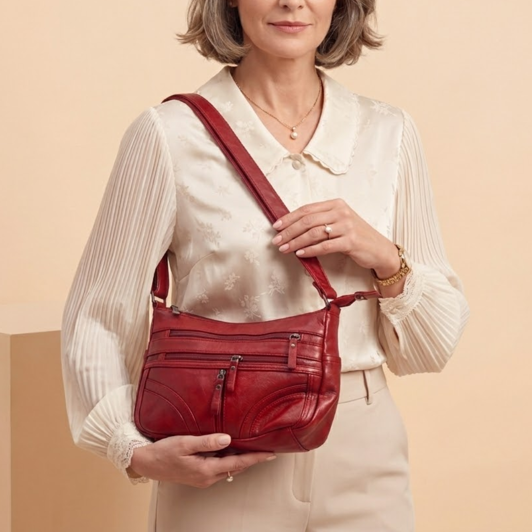 Women's Vintage Relaxed Shoulder Bag