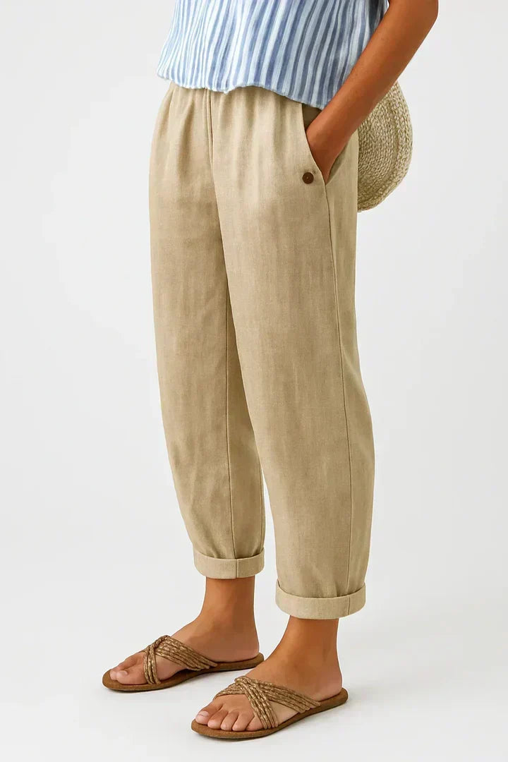 Plain Everyday Trousers for Women, Timeless Style