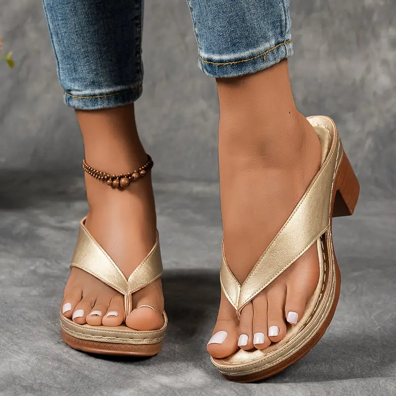 Premium Heeled Sandals for Women, Comfortable Style