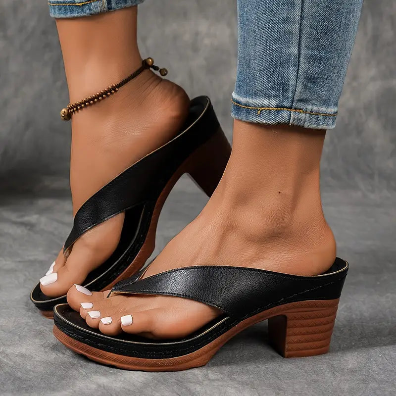 Premium Heeled Sandals for Women, Comfortable Style