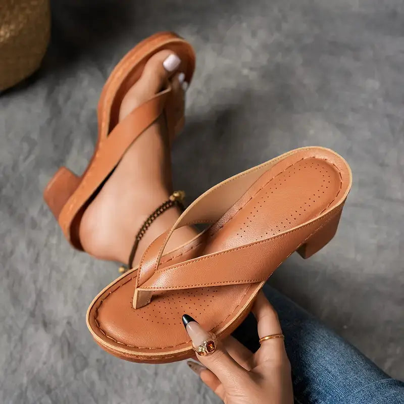 Premium Heeled Sandals for Women, Comfortable Style