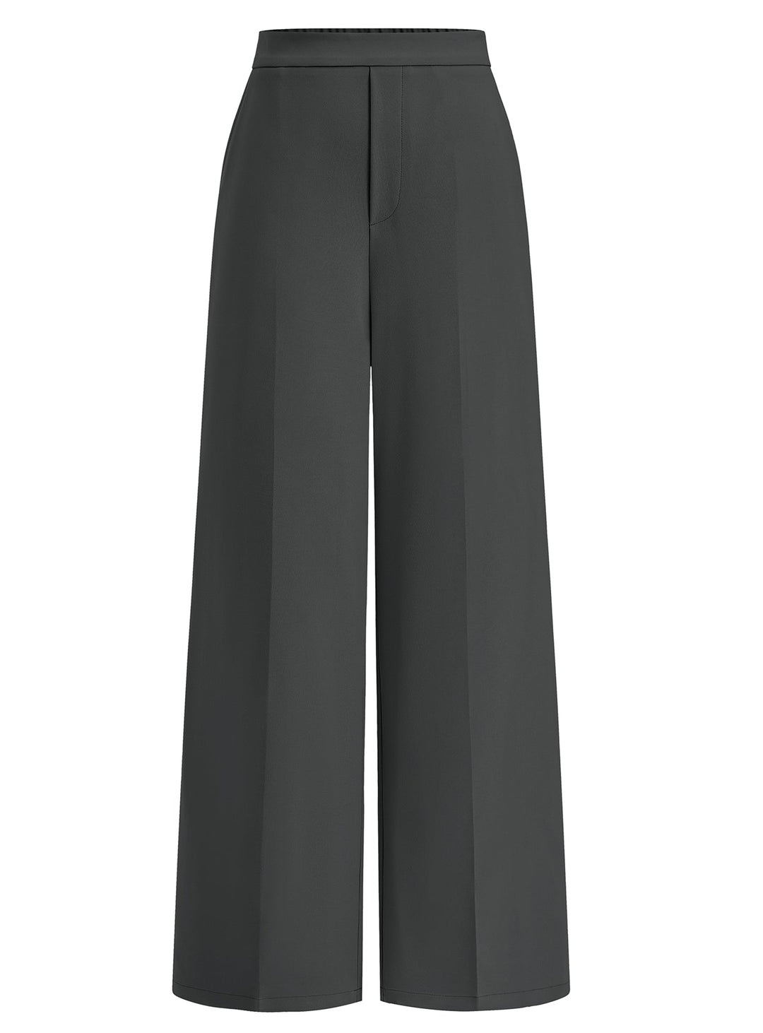 Women's Wide-Leg Work Pants with Pockets