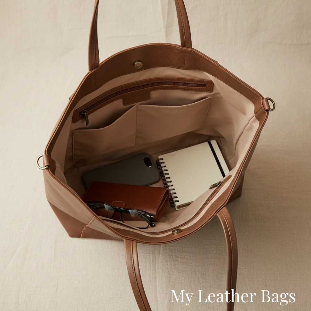 Retro Wallet and Tote Bag, Classic Fit