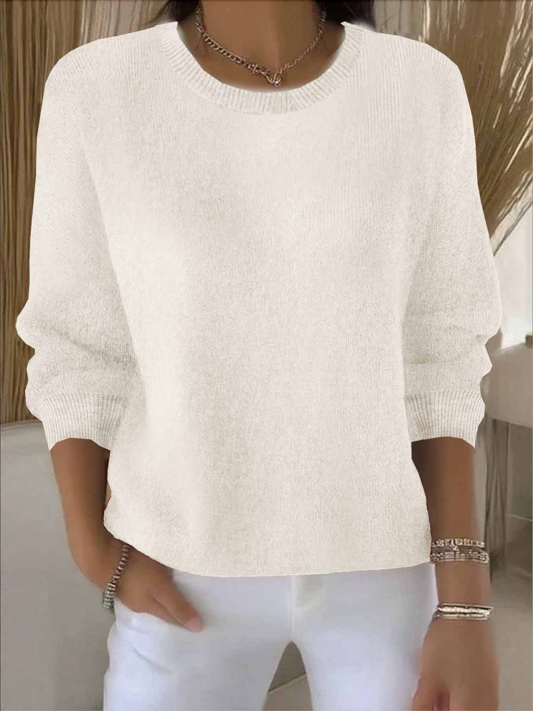 Everyday Knit Sweater for Women, Relaxed Style