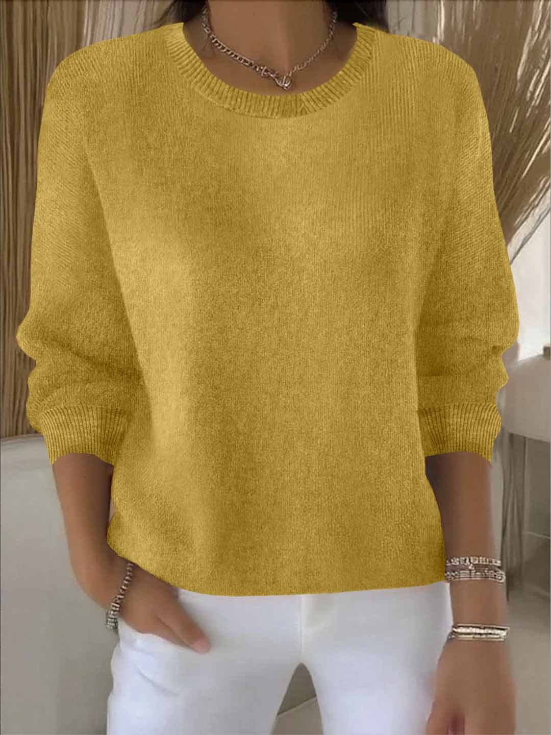 Everyday Knit Sweater for Women, Relaxed Style
