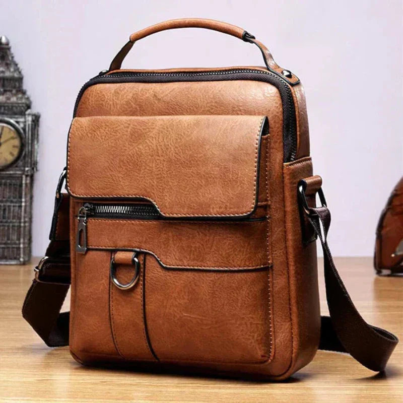 Retro Shoulder Bag, Casual Fit