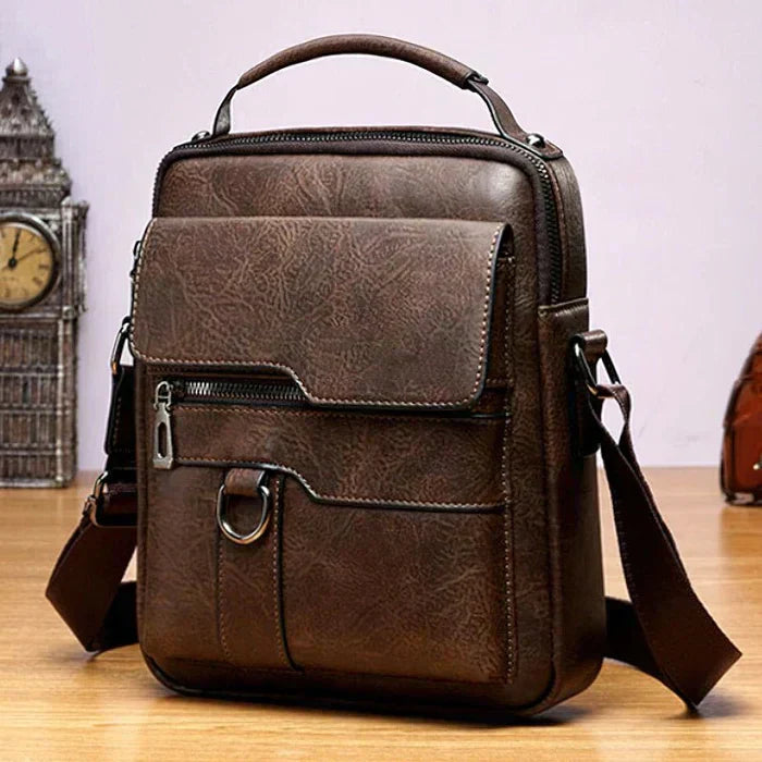 Retro Shoulder Bag, Casual Fit