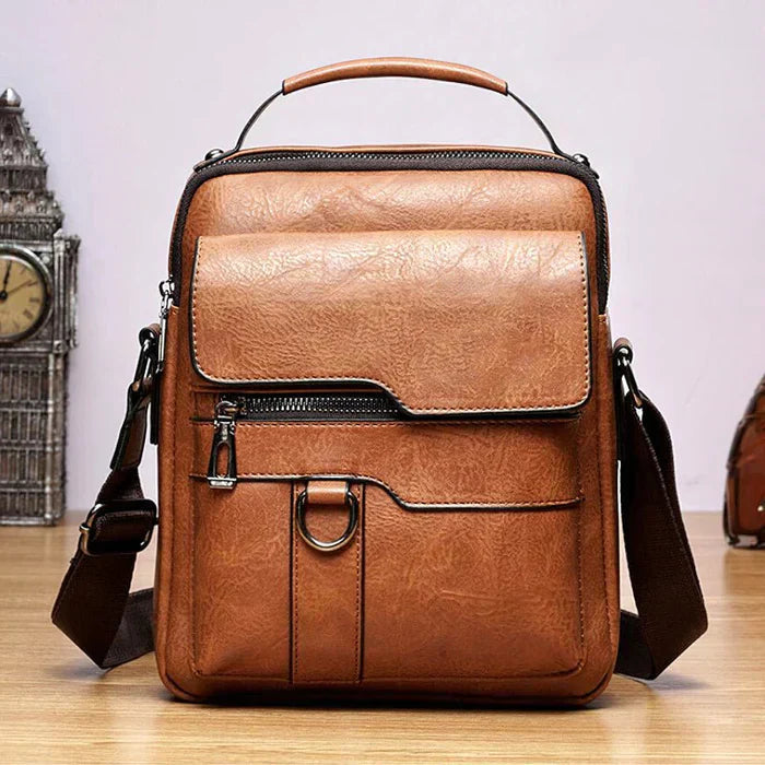 Retro Shoulder Bag, Casual Fit