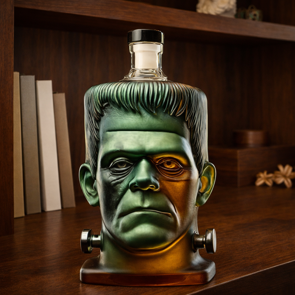 Whisky Bottle Frankenstein Design