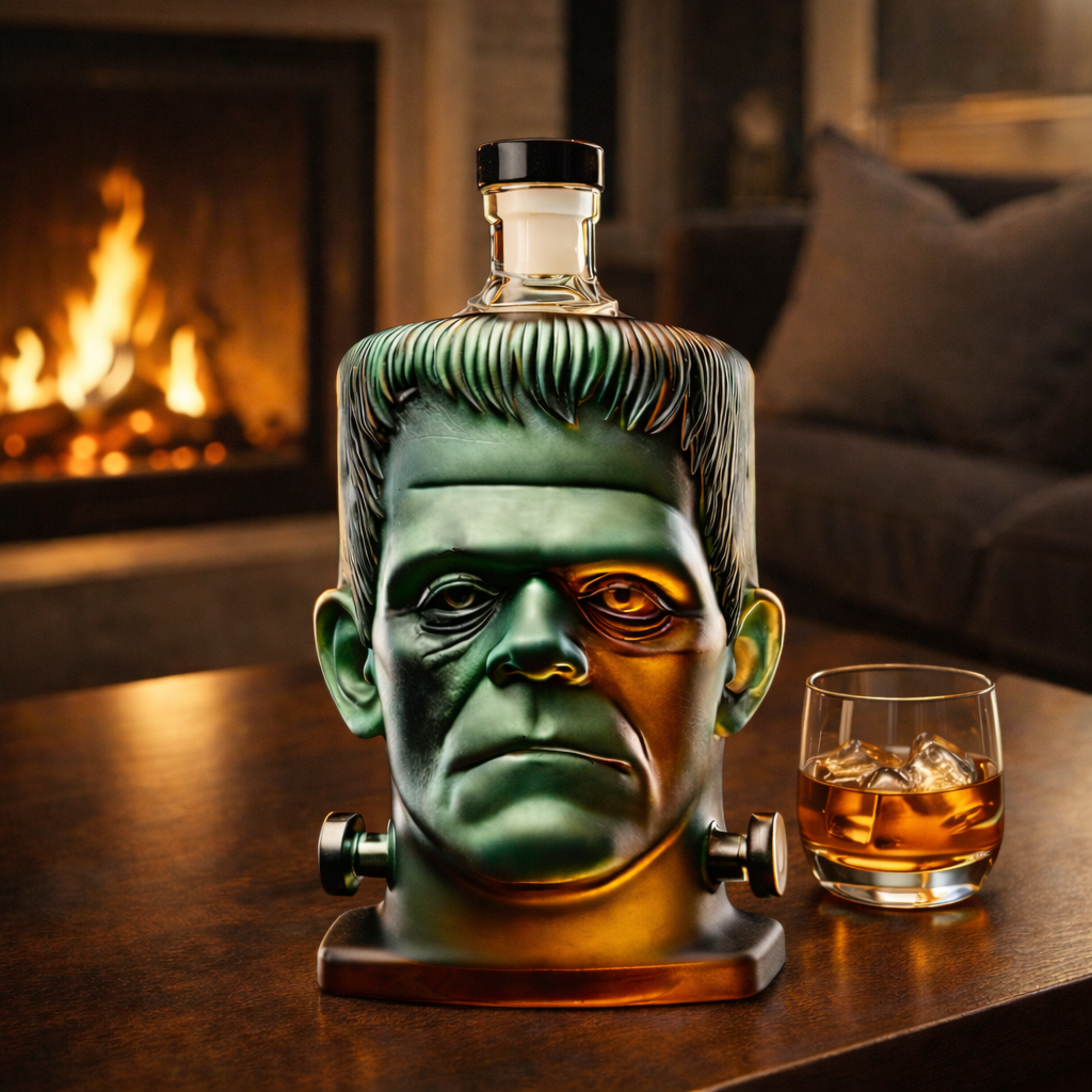 Whisky Bottle Frankenstein Design