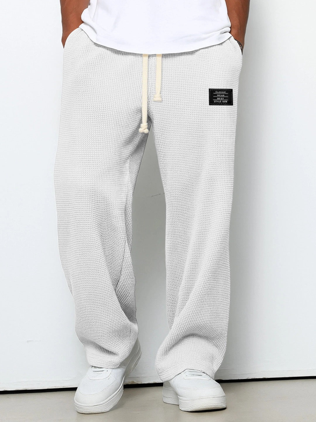 Relaxed Everyday Lace Pants for Men