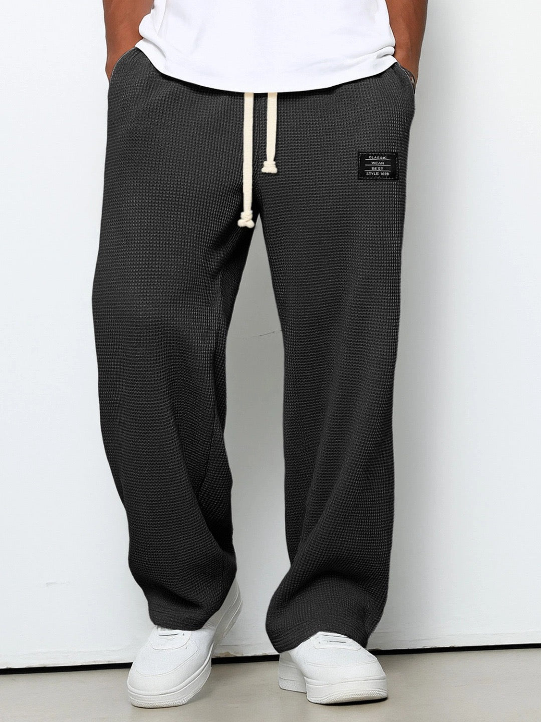 Relaxed Everyday Lace Pants for Men