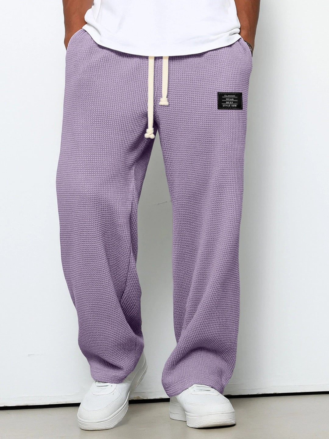 Relaxed Everyday Lace Pants for Men