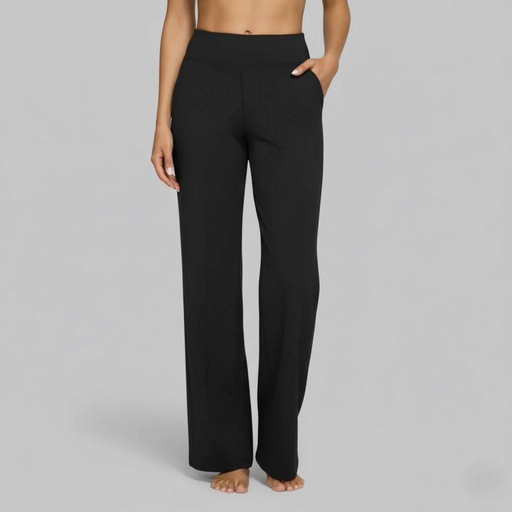 Ladies Relaxed Wide-Leg Pants