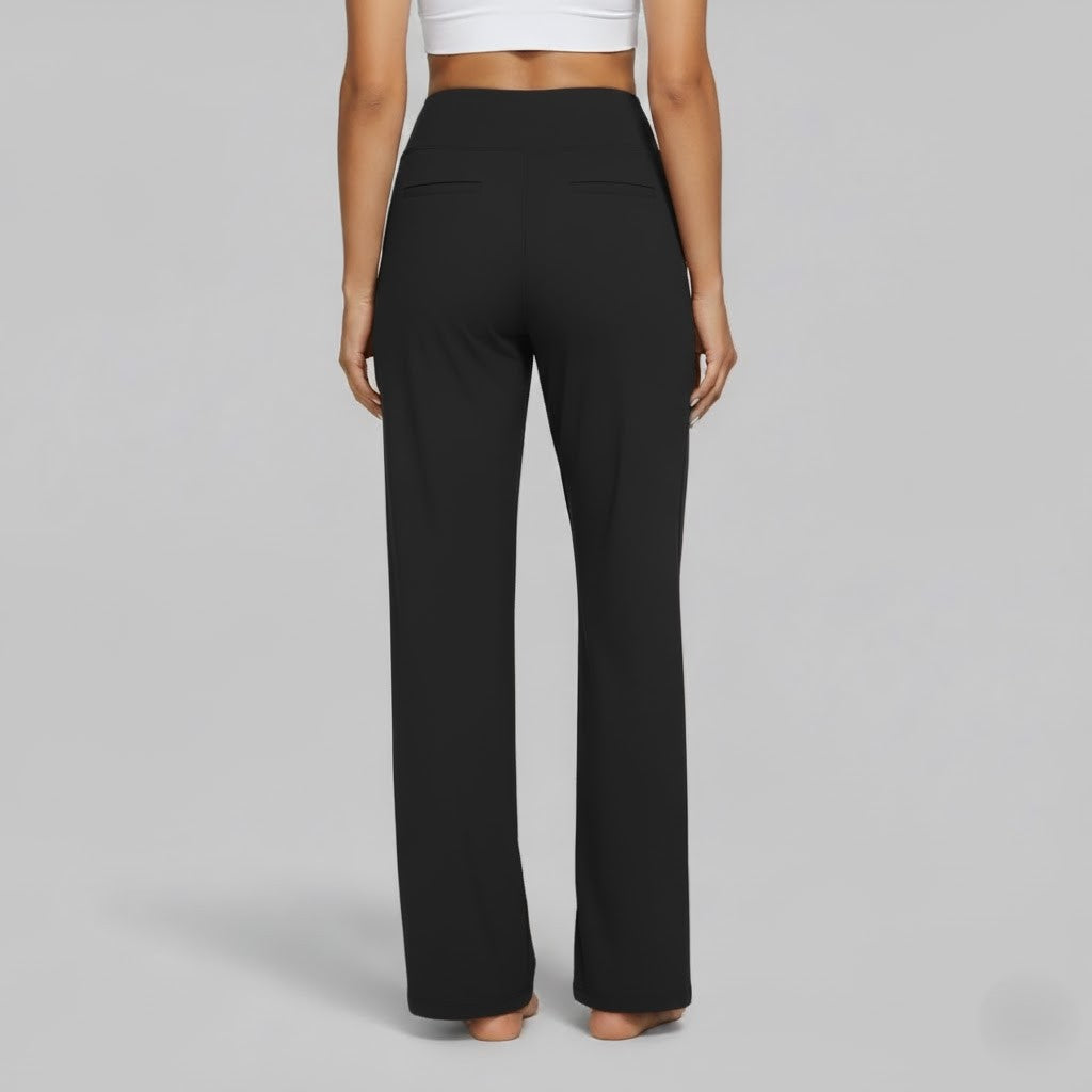 Ladies Relaxed Wide-Leg Pants