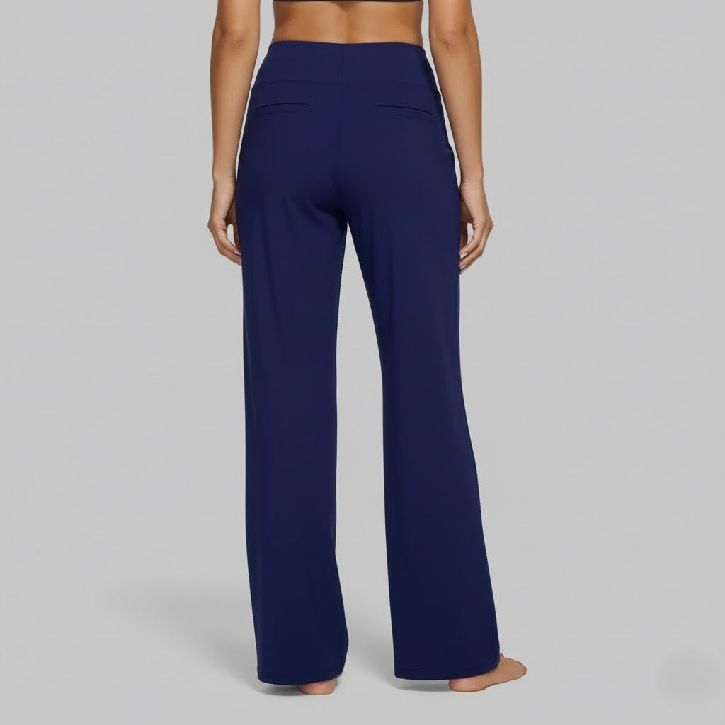 Ladies Relaxed Wide-Leg Pants