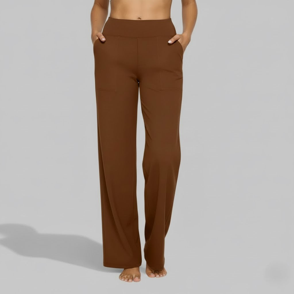 Ladies Relaxed Wide-Leg Pants