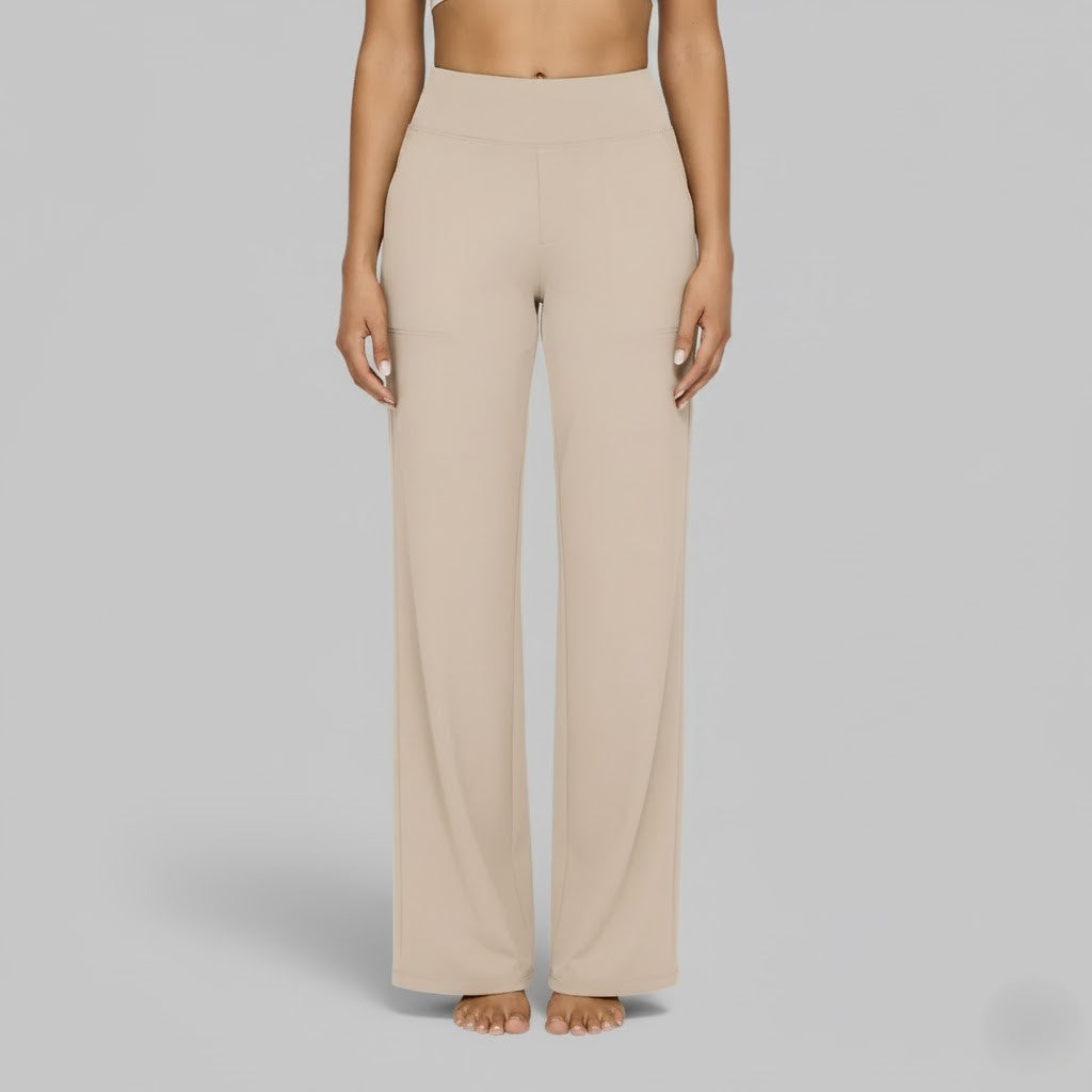 Ladies Relaxed Wide-Leg Pants