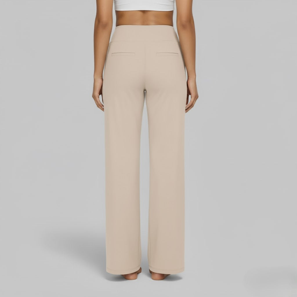 Ladies Relaxed Wide-Leg Pants