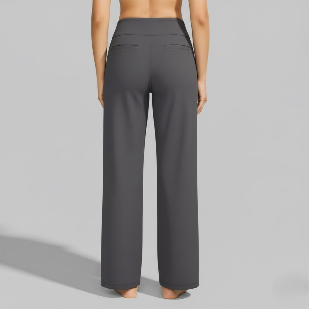 Ladies Relaxed Wide-Leg Pants