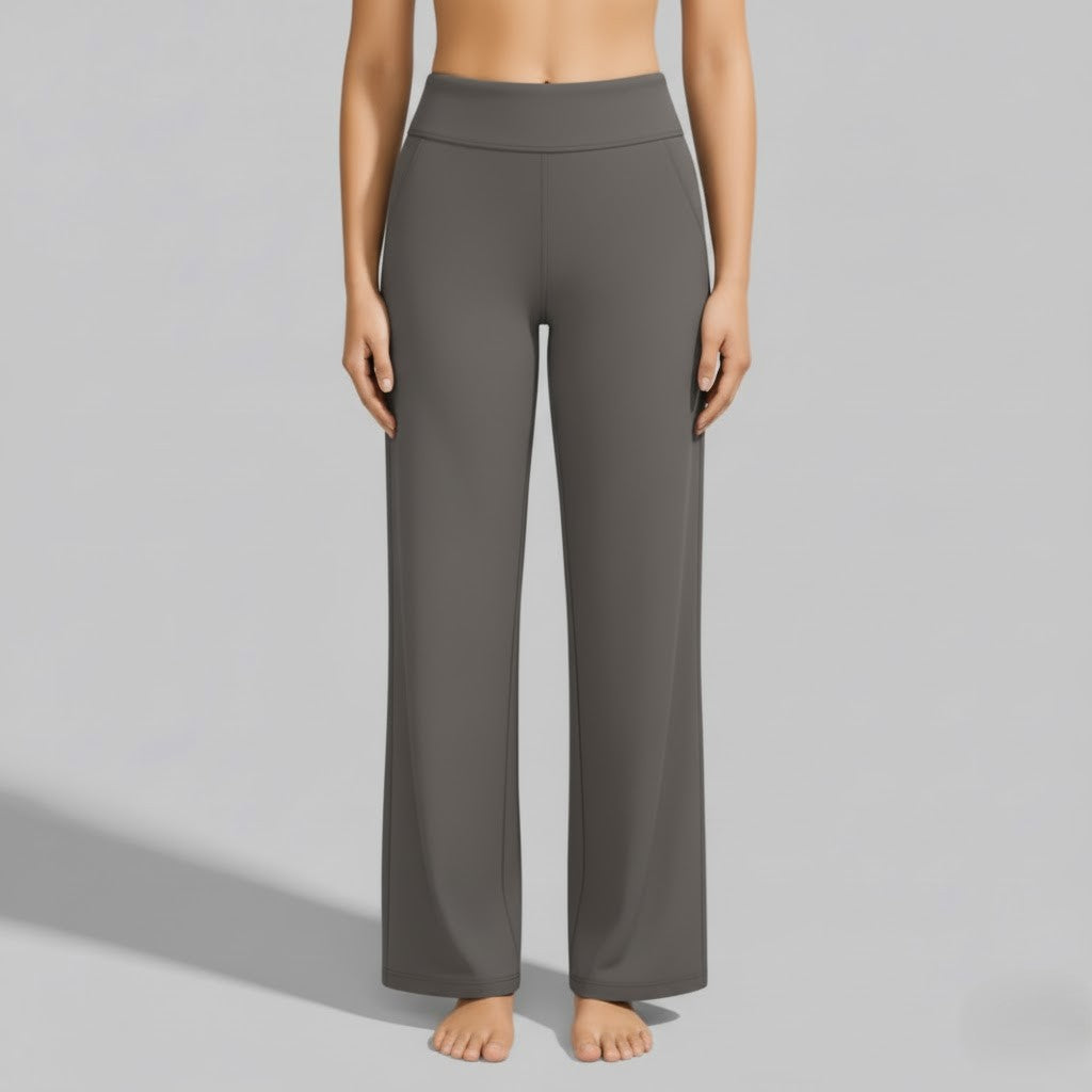 Ladies Relaxed Wide-Leg Pants