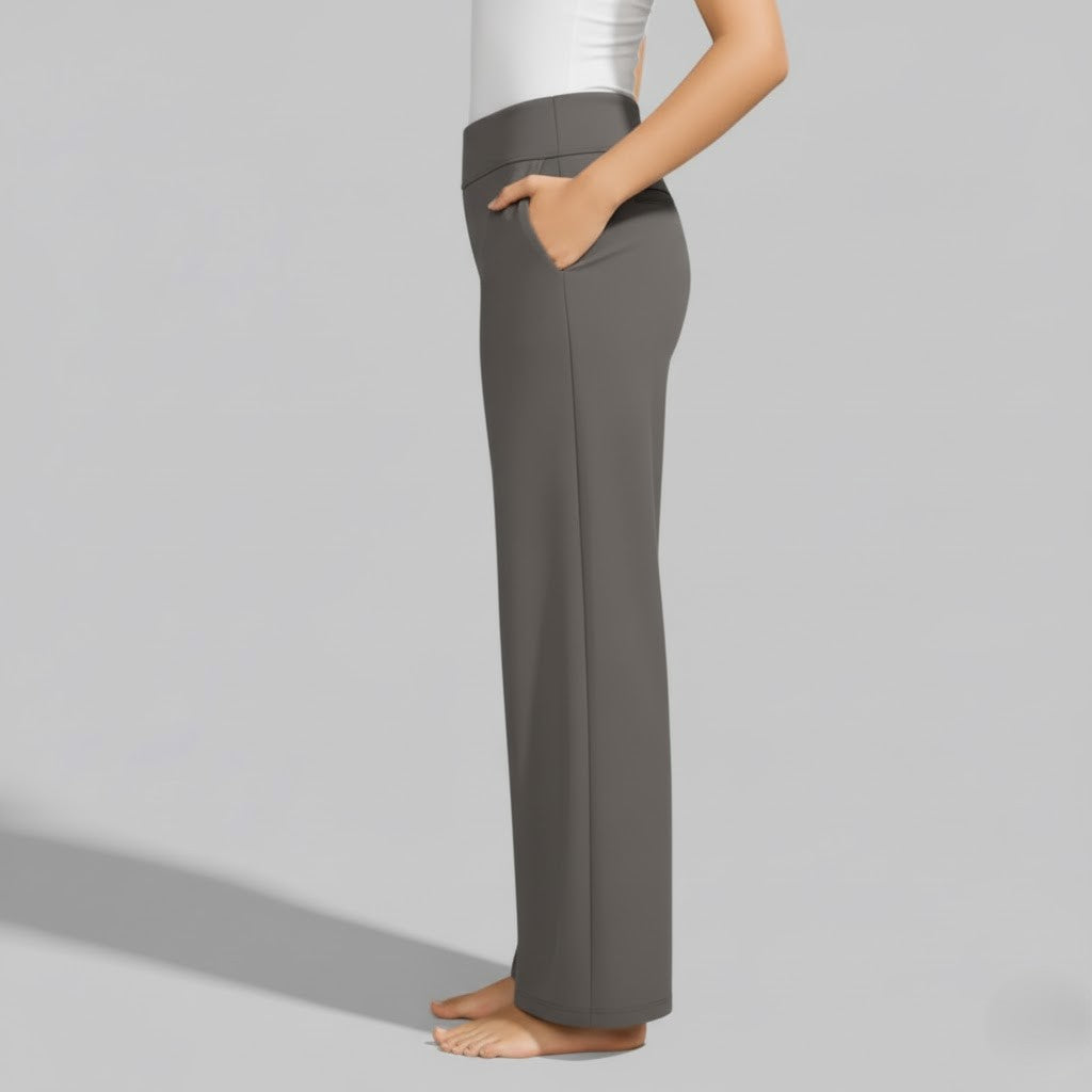 Ladies Relaxed Wide-Leg Pants
