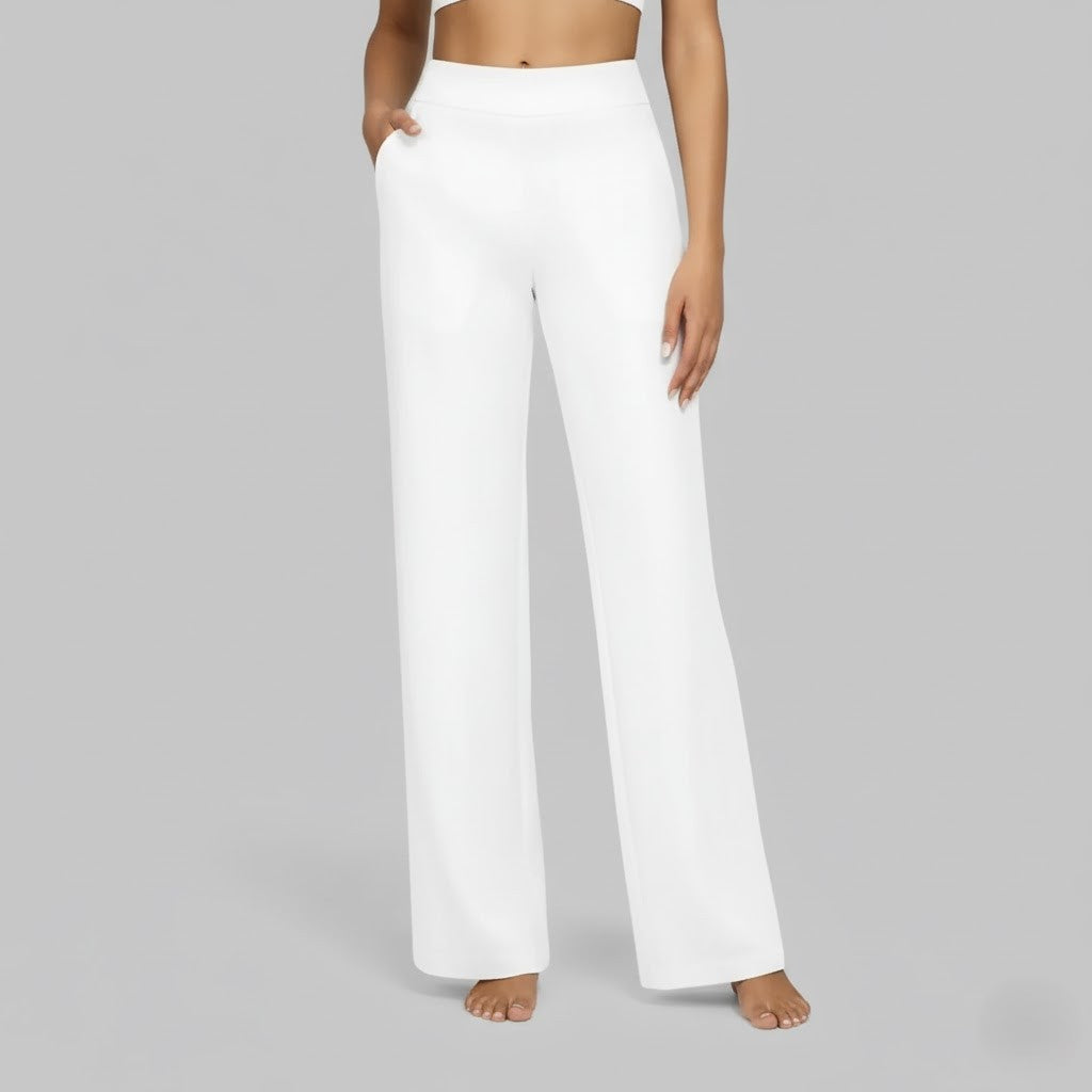 Ladies Relaxed Wide-Leg Pants