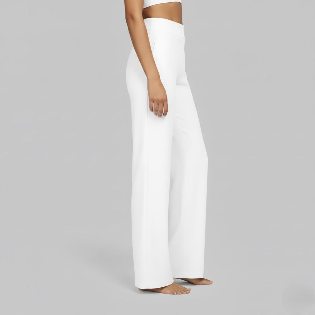 Ladies Relaxed Wide-Leg Pants