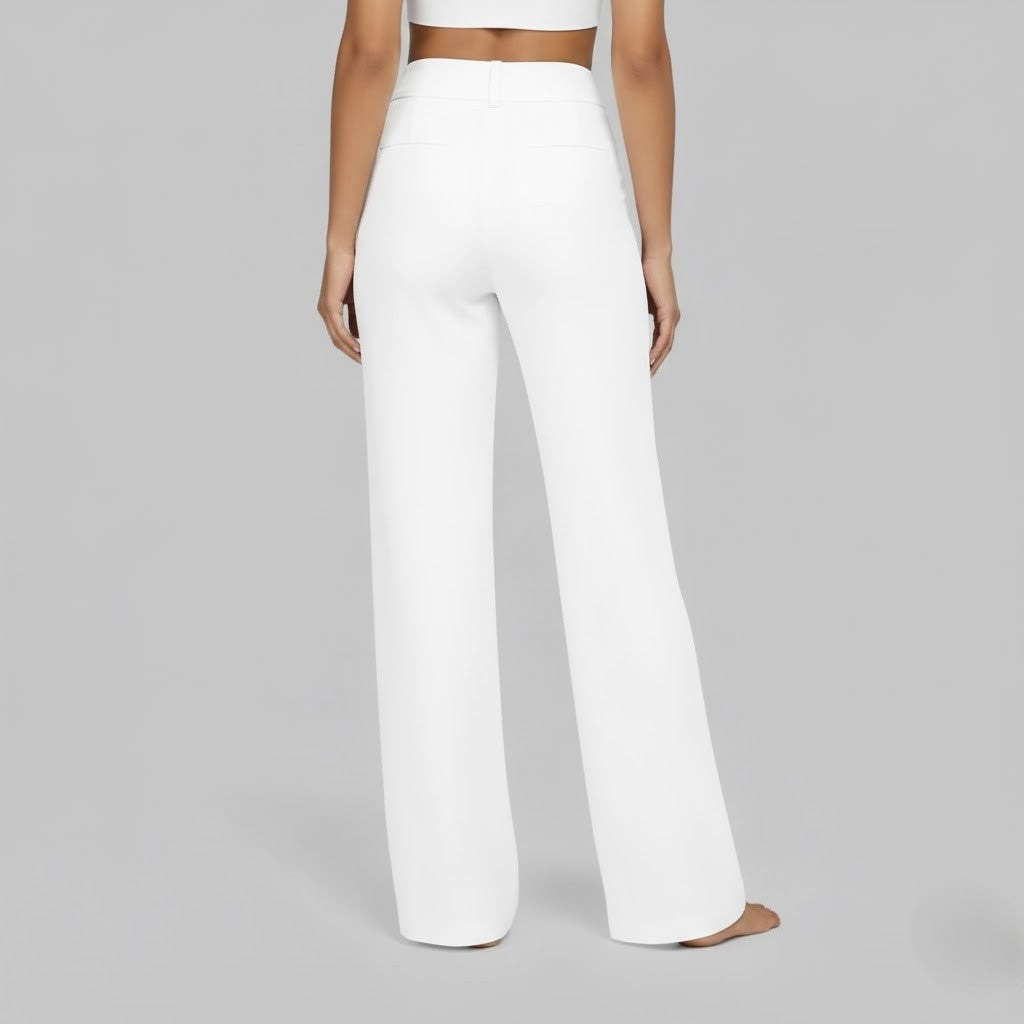 Ladies Relaxed Wide-Leg Pants
