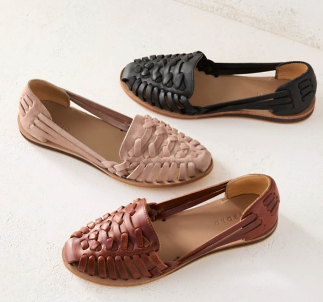 Handwoven Comfort Flats for Women