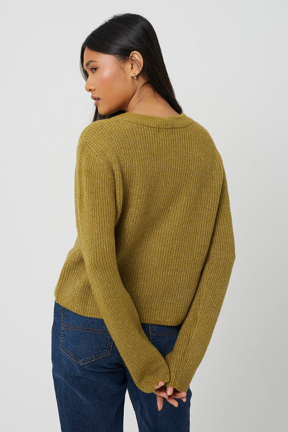 Women's Long Sleeve Knit Cardigan