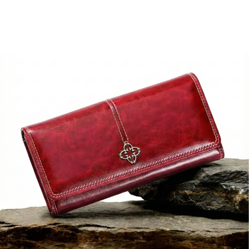 Lux Long Wallet, Elegant Fit
