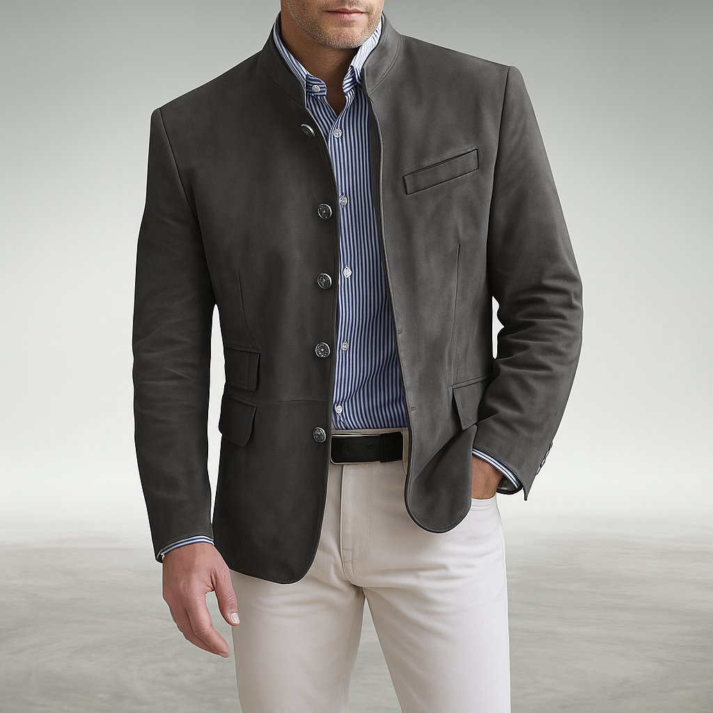 Modern Button Cardigan for Men, Casual Style