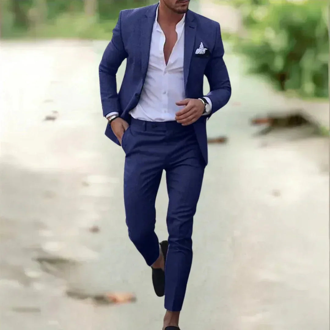 Two-Piece Suit for Men, Tailored Style