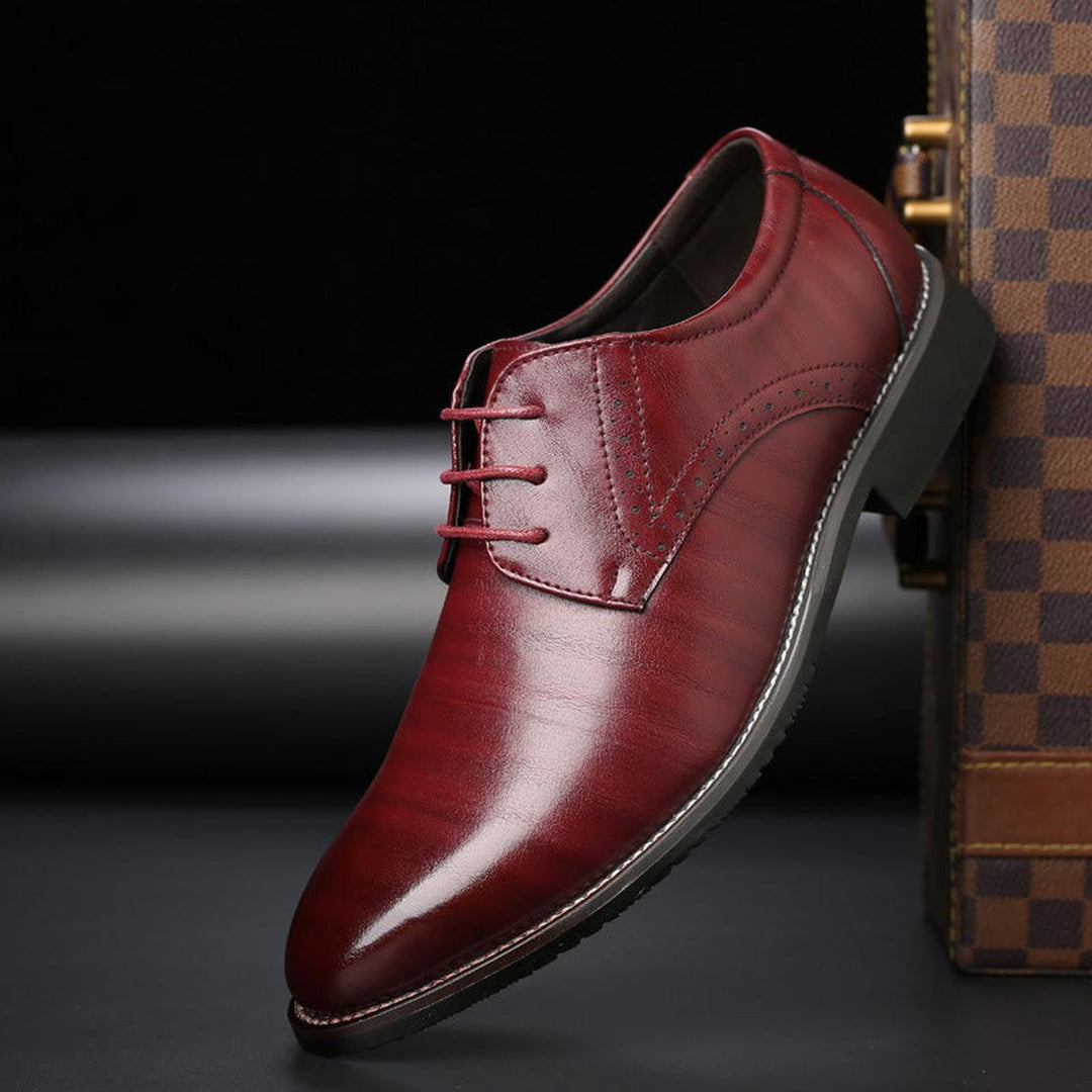 Timeless Formal Lace-Up Dress Shoes for Men