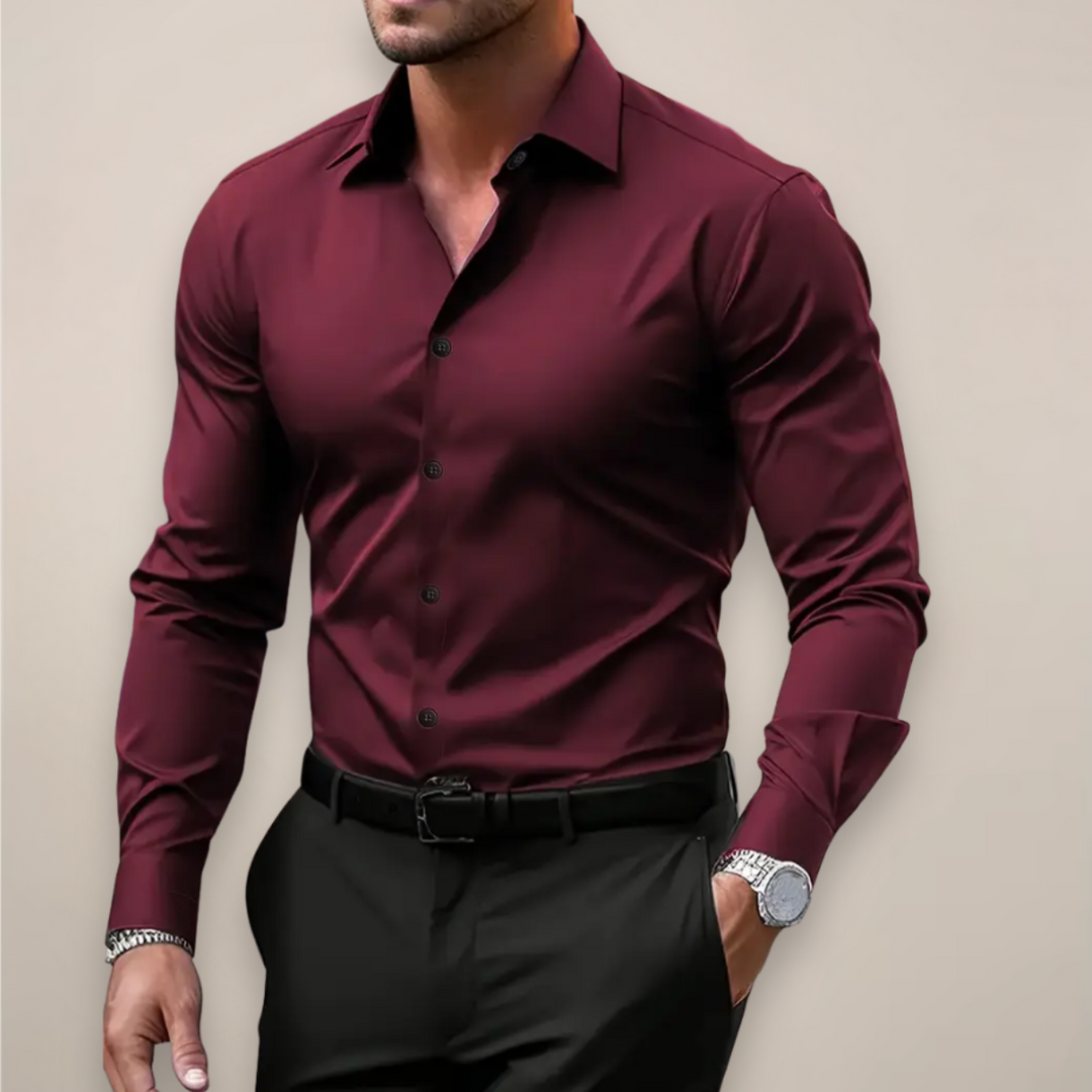 Refined Slim Fit Shirt for Men