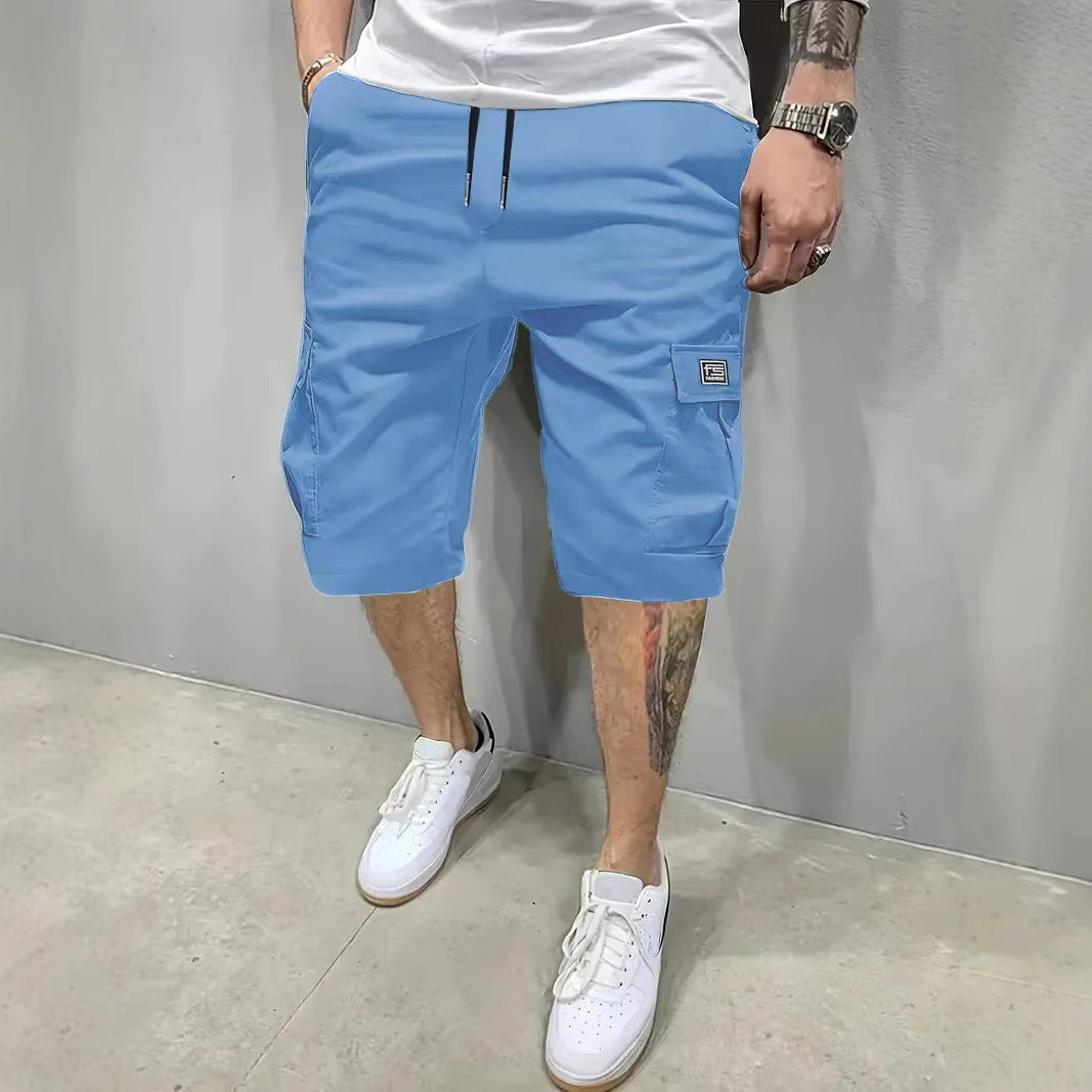 Relaxed Everyday Cargo Shorts for Men, Plus Size