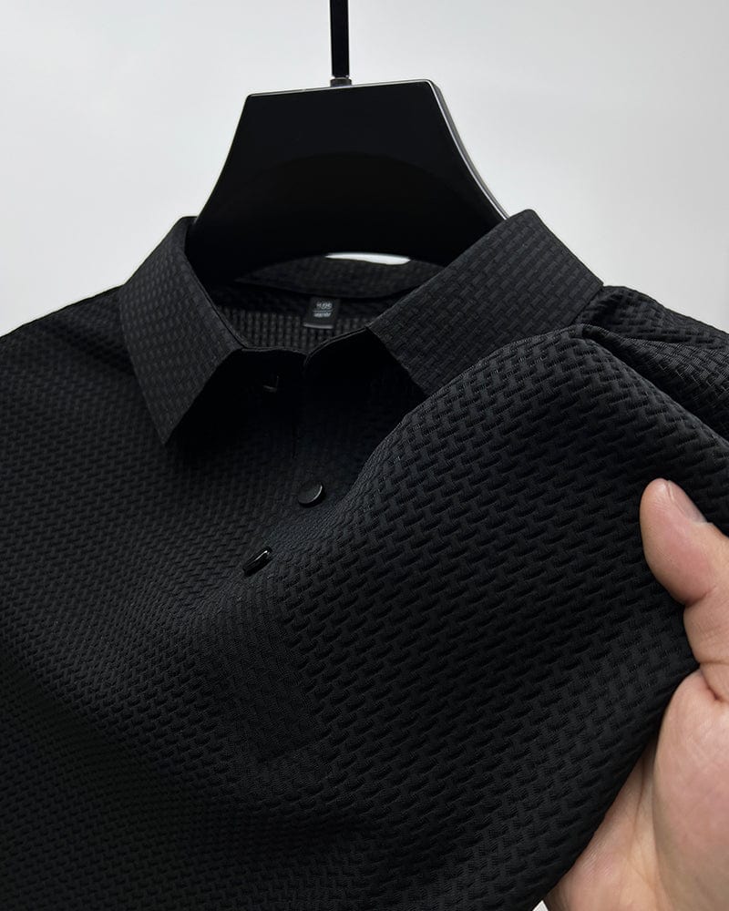 Button-Up Polo Shirt for Men, Stylish Style