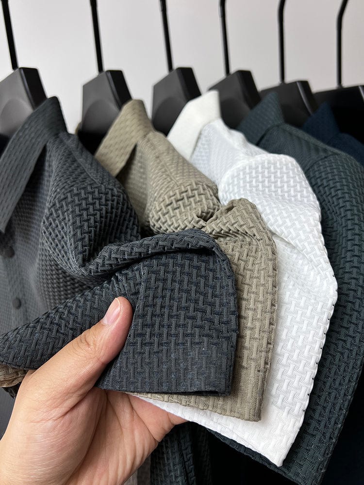 Button-Up Polo Shirt for Men, Stylish Style