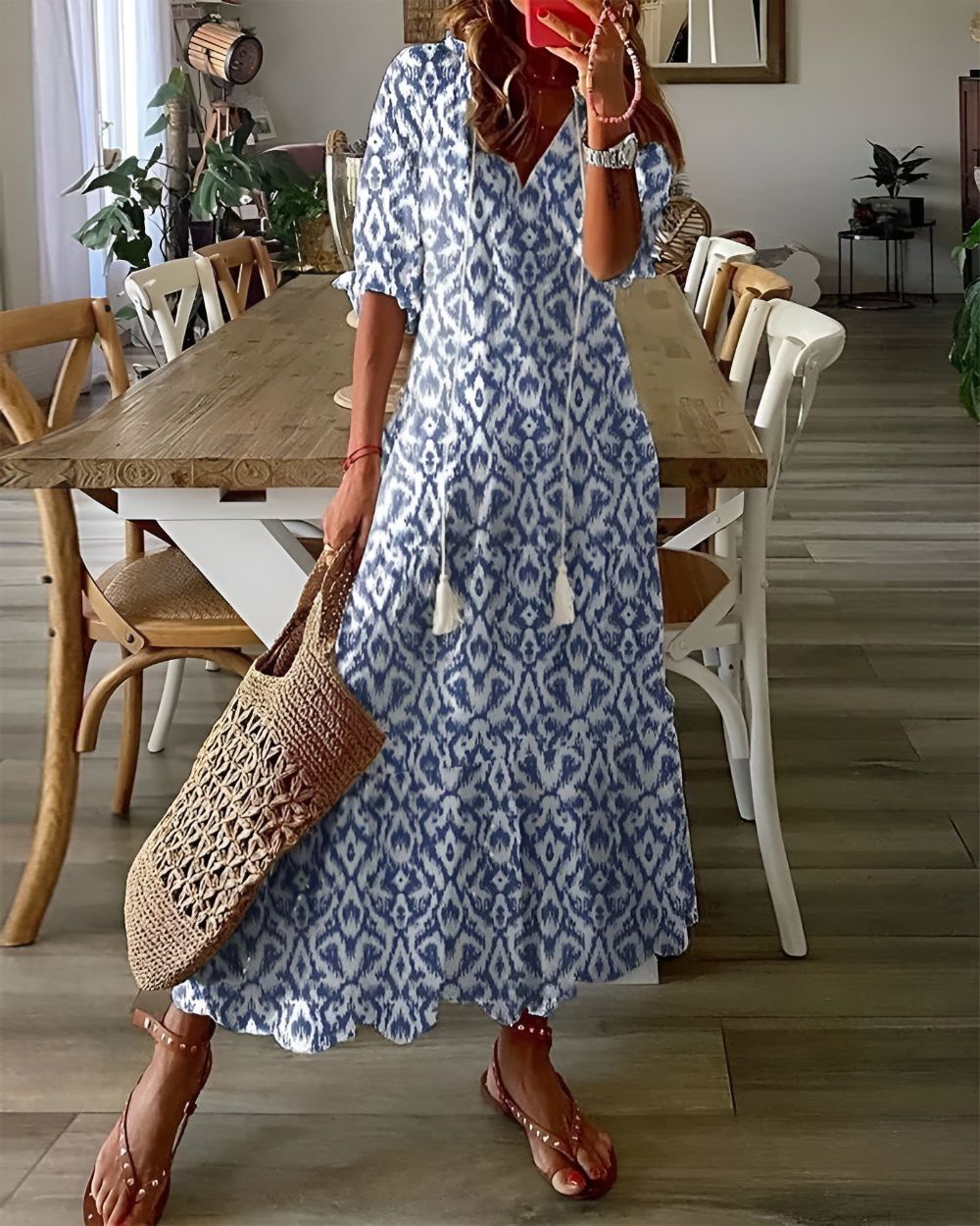 Bohemian Maxi Dress for Women